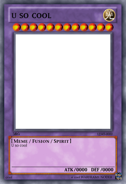 Yu-Gi-Oh Card