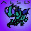 Amethyst-Eyes Silvr Dragon