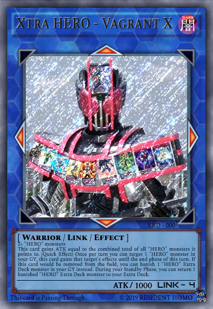 Xtra HERO - Vagrant X [Onore, Decade!]