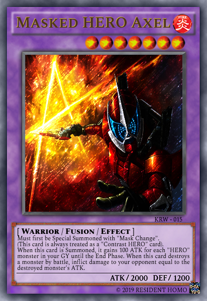 Masked HERO Axel
