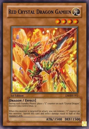 Red Crystal Dragon Gamien