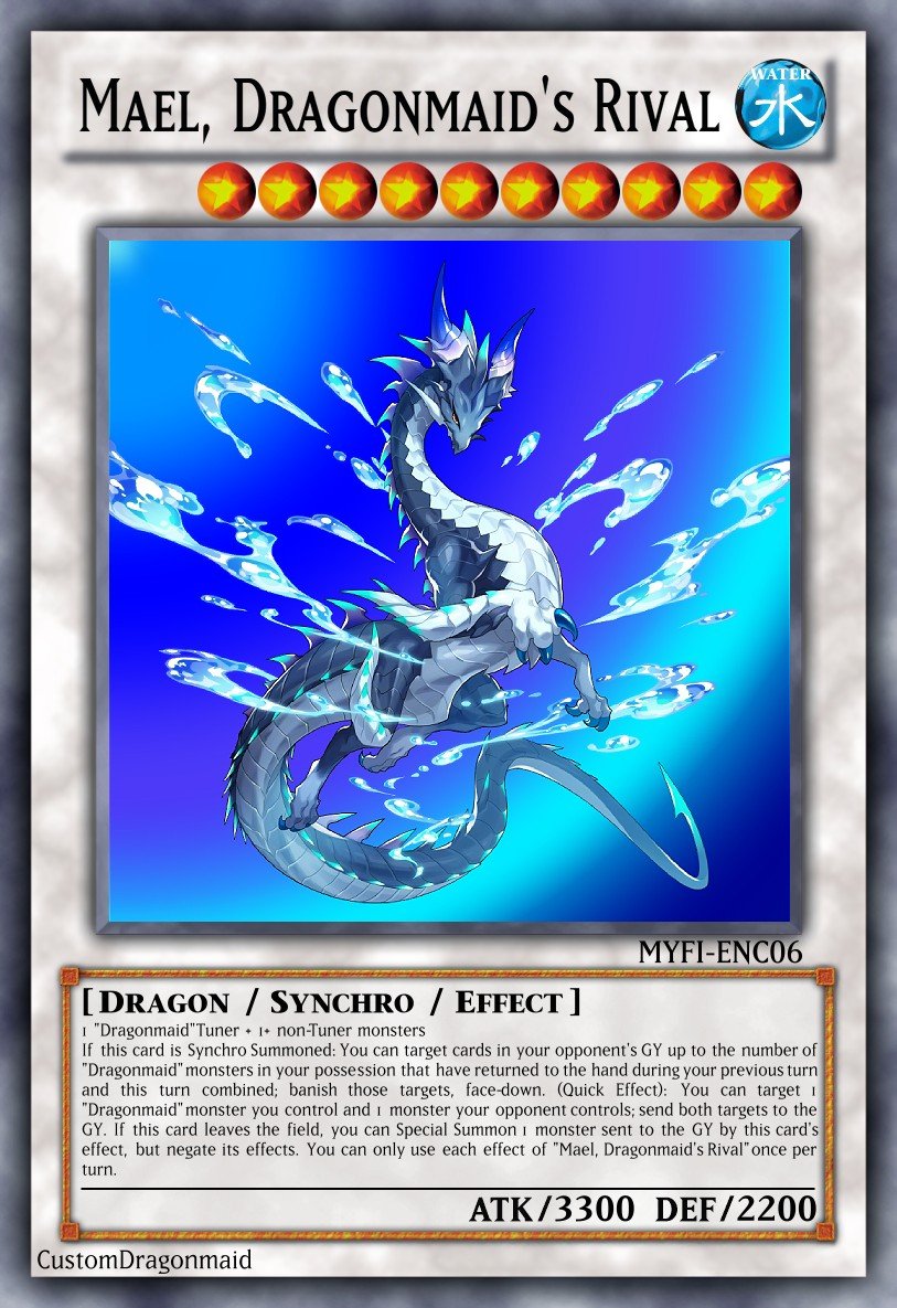 Dragonmaid Support - Casual Multiples - Yugioh Card Maker Forum