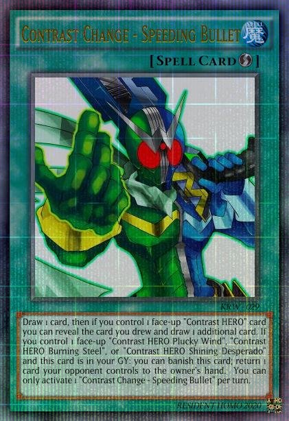 Contrast Change - Speeding Bullet