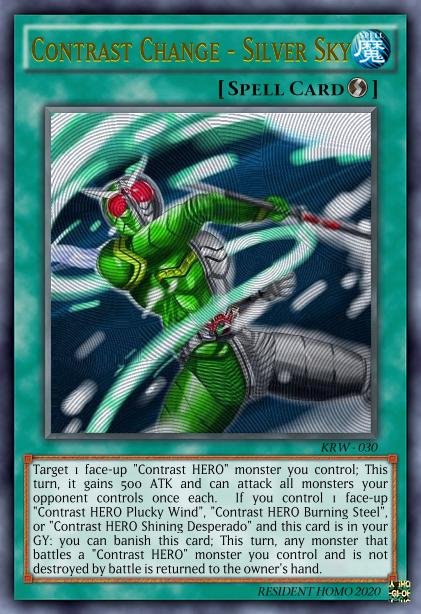 Contrast Change - Silver Sky