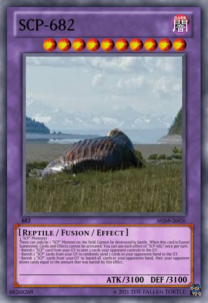 The SCP Foundation - Casual Cards - Yugioh Card Maker Forum