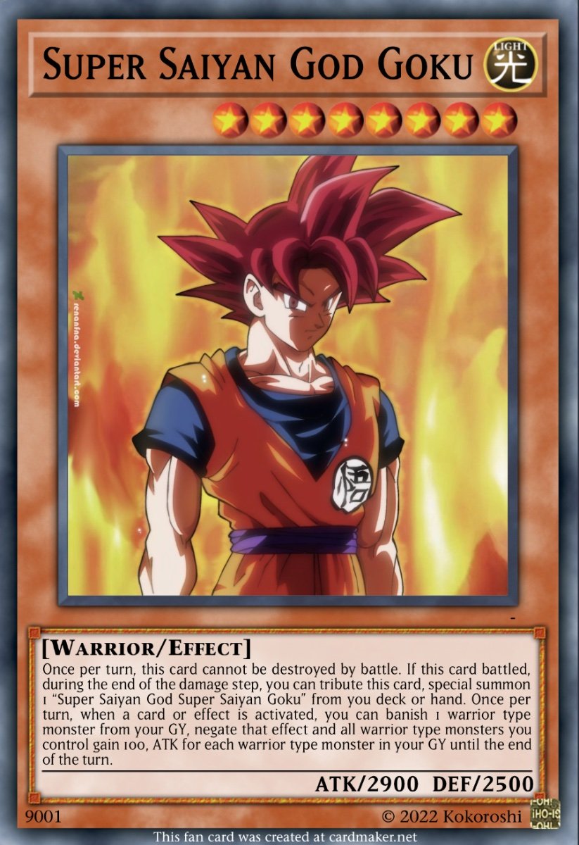 It's Goku! The Saiyan from Earth - Casual Cards - Yugioh Card Maker Forum It's Goku! The Saiyan from Earth - Casual Cards - Yugioh Card Maker Forum