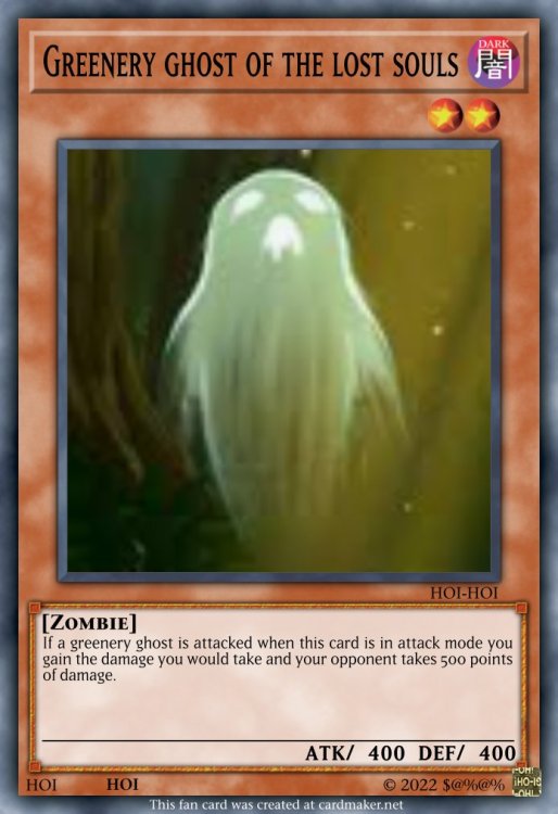 Greenery ghost of the lost souls.jpeg