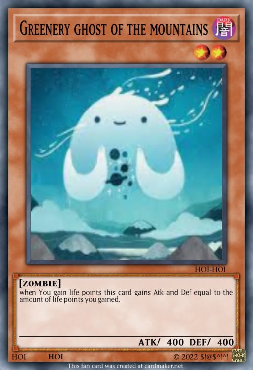 Greenery ghost of the mountains.jpeg