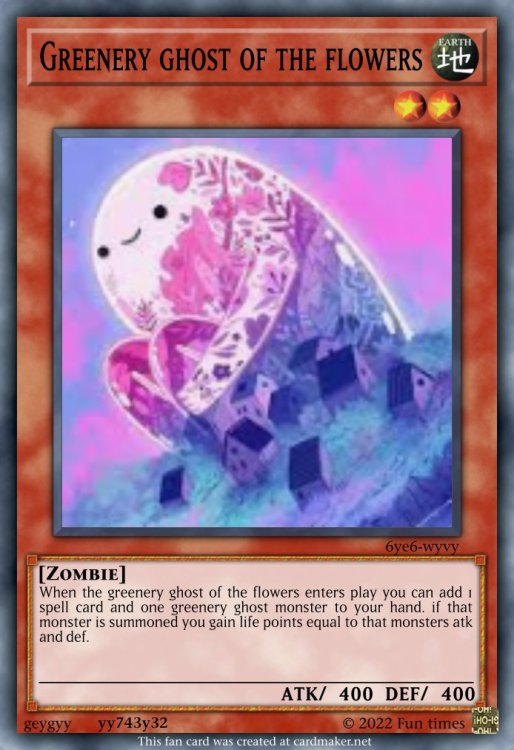 Greenery ghost of the flowers.jpeg