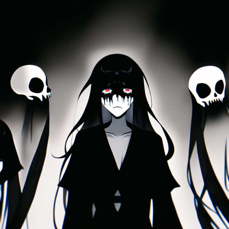 Ghost,Phantom, Banshee,Monsters of dark, melancholic beauty who drape their deat s-2203581072.png