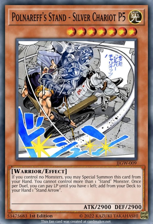 Polnareff's Stand - Silver Chariot P5.jpeg
