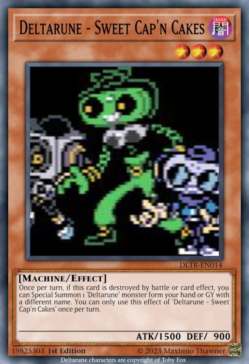 Deltarune - Sweet Cap'n Cakes.jpeg