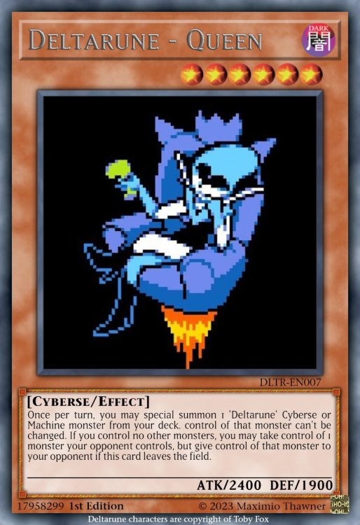 Deltarune - Queen.jpeg