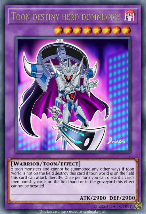 Toon destiny hero domniance.jpeg