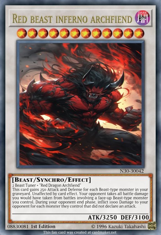 Red beast inferno archfiend.jpeg