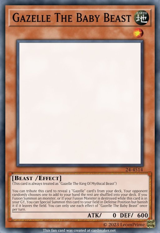 Gazelle The Baby Beast.jpeg