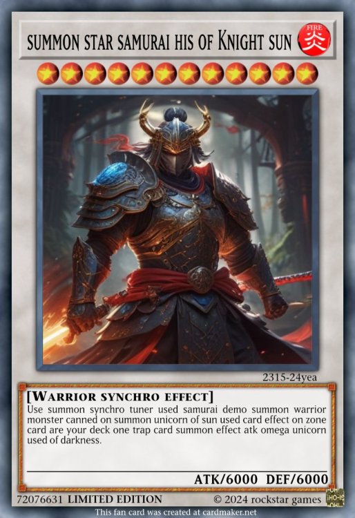 summonstarsamuraihisofKnightsun.thumb.jpeg.8ea7f0b47032268b353c8edbd9ece6fc.jpeg