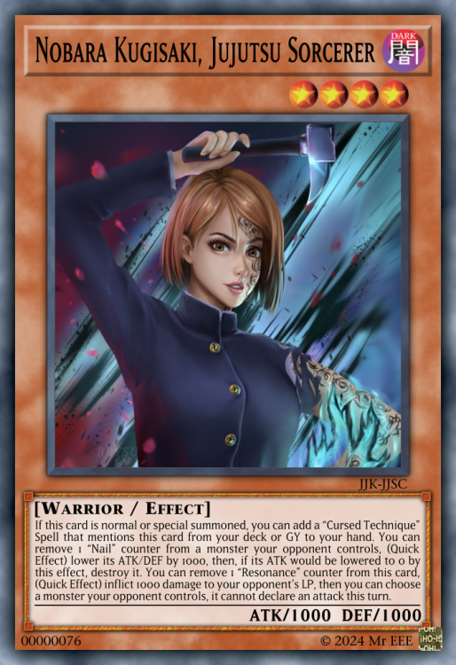 Nobara Kugisaki, Jujutsu Sorcerer.jpeg.png