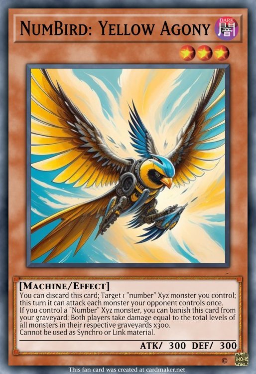 NumBird_ Yellow Agony.jpeg