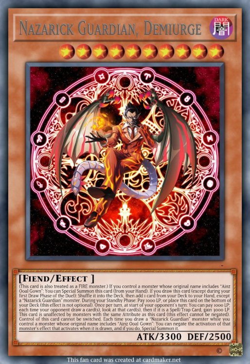 Nazarick Guardian, Demiurge .jpeg