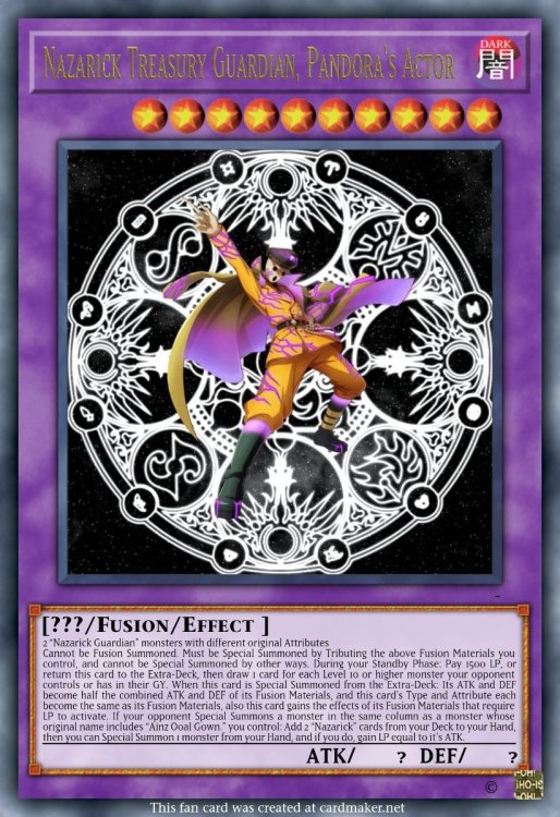 Nazarick Treasury Guardian, Pandora's Actor .jpeg