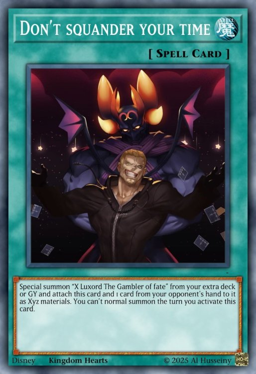 Spell Don't squander your time.JPG