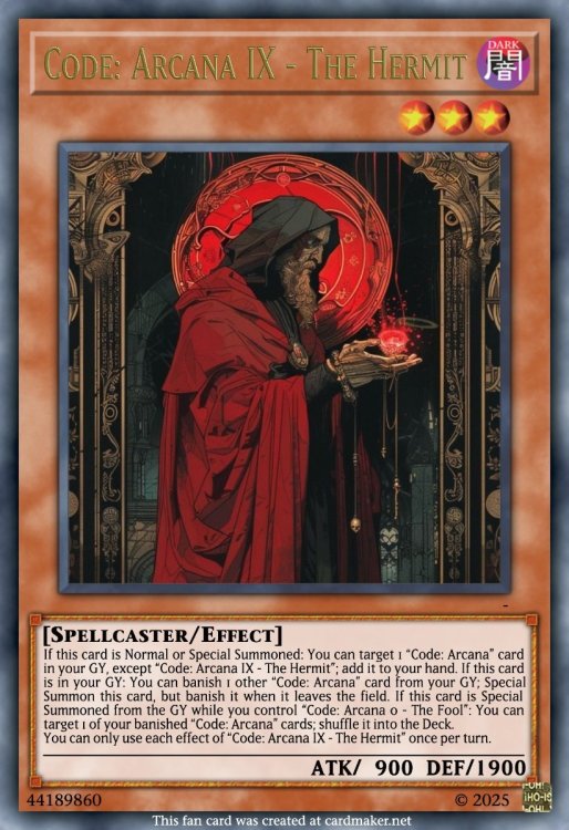 Code_ Arcana IX - The Hermit.jpeg